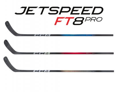 Barevné hokejky CCM Jetspeed FT8 Pro