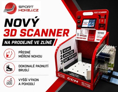 3D Scanner chodidel