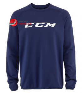 Mikina CCM Locker Room JR tmavě modrá