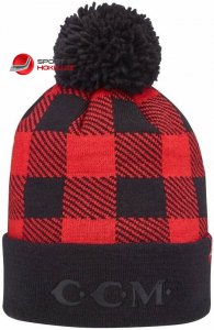 Zimní čepice CCM Holiday Pom Knit