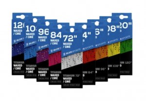 Hokejové tkaničky do bruslí BLUE SPORTS Titanium Elite voskované