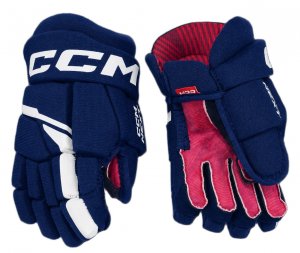 Rukavice CCM Next YTH tmavě modré - vel. 8"