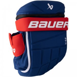 Batoh BAUER S24 Glove Backpack modro-červený