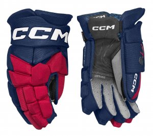 Rukavice CCM JetSpeed FT8 SR modro-červené