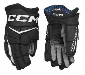 Rukavice CCM JetSpeed FT880 SR černo-bílé