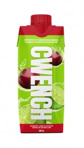 Sportovní nápoj CWENCH Cherry Lime (500 ml)