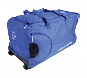 Hokejová taška na kolečkách FISCHER S25 Player Bag JR 36" modrá