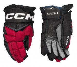 Rukavice CCM JetSpeed FT8 SR černo-červené