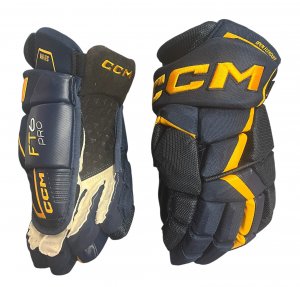 Rukavice CCM JetSpeed FT6 Pro SR modro-žluté - vel. 14"