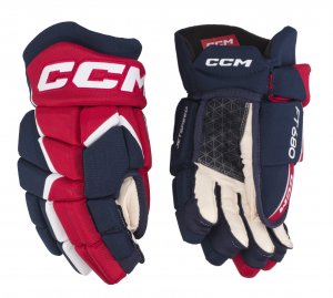 Rukavice CCM JetSpeed FT680 JR modro-červené