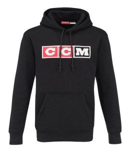 Mikina CCM Heritage Hood SR černá