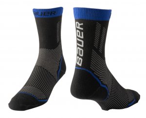 Ponožky do bruslí BAUER S25 Low Performance Skate Sock SR
