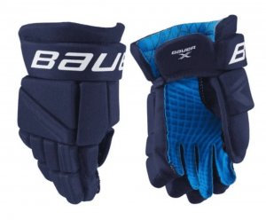 Rukavice BAUER S24 X YTH tmavě modré