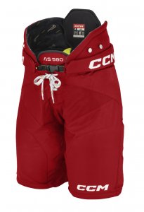 Kalhoty CCM Tacks AS 580 JR červené - vel. S