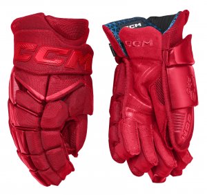 Rukavice CCM JetSpeed FT8 Pro JR červené