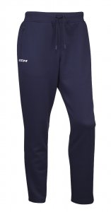 Tepláky CCM Locker Room Tapered Pant SR tmavě modré