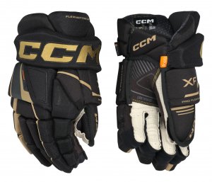 Rukavice CCM Tacks XF SR černo-zlaté - vel. 14"