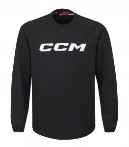 Mikina CCM Locker Room Sweater SR černá