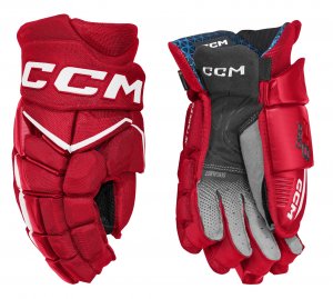 Rukavice CCM JetSpeed FT8 Pro SR červené