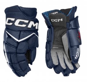 Rukavice CCM JetSpeed FT8 Pro JR tmavě modré/bílá