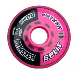 In-line kolečko RINKRAT Rinkster Split XXX Grip černo-růžové
