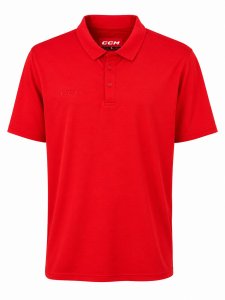 Polokošile CCM Fitted Polo SR červené