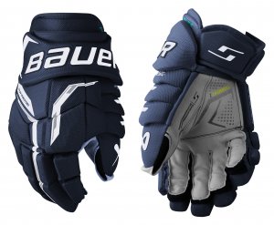 Rukavice BAUER S26 Supreme Fuse SR tmavě modré