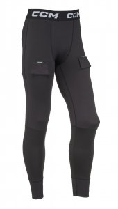 Hokejový suspenzor - Kalhoty CCM Base Layer Jock Pant SR