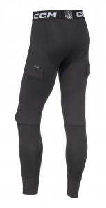 Hokejový suspenzor - Kalhoty CCM Base Layer Jock Pant JR