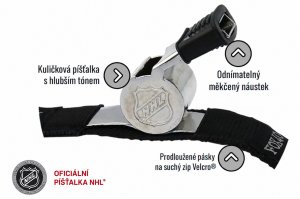 Píšťalka na rukavici FOX 40 NHL Superforce CMG Glovegrip