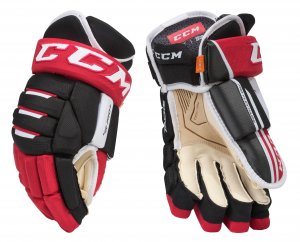 Rukavice CCM Tacks 4R Pro 2 SR černo-červené