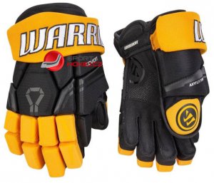 Hokejové rukavice WARRIOR Covert QRE 30 JR černo-žluté - vel. 11"