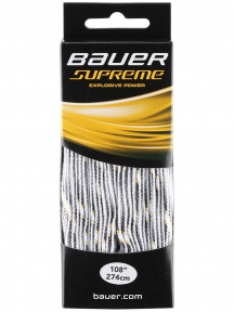 Hokejové tkaničky BAUER Supreme bavlněné
