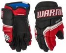 Hokejové rukavice WARRIOR Covert QRE 3 SR černo-červené - vel. 14"