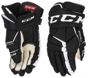 Hokejové rukavice CCM Tacks 9060 JR černo-bílé