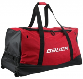 Hokejová taška na kolečkách BAUER Core Wheel Bag JR 33" červená