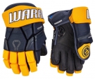 Hokejové rukavice WARRIOR Covert QRE 30 JR modro-žluté - vel. 11"
